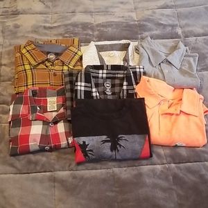 7 Shirt Boys Bundle. Size 10-12.